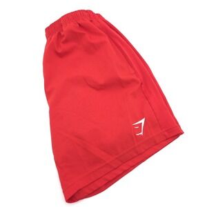 Gymshark Men's Arrival 5" Shorts Sz Large Red Athletic Workout Running Gym